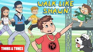 Walk Like Shawn  Music Video (Animated in the FGTeeV Books Style)