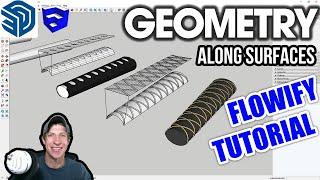 Bending Geometry ALONG CURVED SURFACES with Flowify