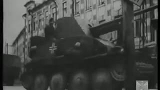 Немецкие войска в Орле (Die Deutsche Wochenschau 1943 Orel)