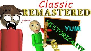 Baldi's Basics Classic Remastered Trailer Reaction