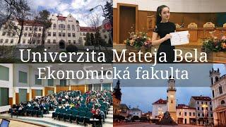 Университет Матея Бела. Ekonomická fakulta ( EF UMB). Учеба в Словакии. Кредиты. ISIC. Предметы