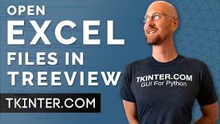 Open Excel Spreadsheets In Treeview - Tkinter Projects 3