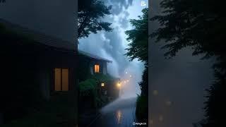 It’s raining inside the dream.The city blinks, but no one sees.Part 1 of 3. Generated by Kling