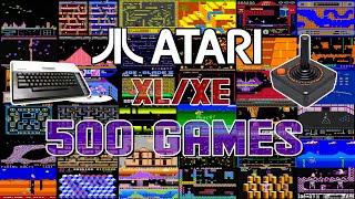 ️ 500 Atari XL/XE Games  500 Juegos de Atari 8-bit  The 500 Best Atari XL/XE Games Ever! ️