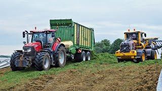 Grass Silage | John Deere 7480i + Case IH + Fendt + Volvo | Van den Top | Heerikhuize