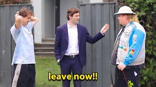 Rental Agent VS Frat House