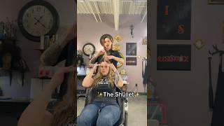 Long Hair CHOP into Trendy Shullet Haircut #hairstyle #shortsfeed