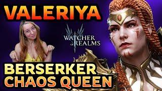 VALERIYA: Hero Guide  Burst DMG + Unyielding   Watcher of Realms