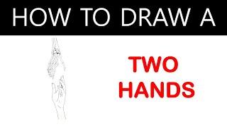 TWO HANDS / Drawing / Pen Sketchs / AAARTWORKS / AELOORI ABHILASH / Narsingi