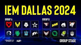 День 2 | IEM Dallas 2024  | Group Stage | КРИВОЙ ЭФИР