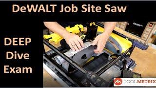 DeWalt 10" Job Site Table Saw Deep Dive Review