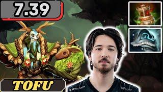 NEW PATCH 7.39 - Tofu NATURE PROPHET Soft Support Gameplay vs Aurora Gaming - Dota 2 Support