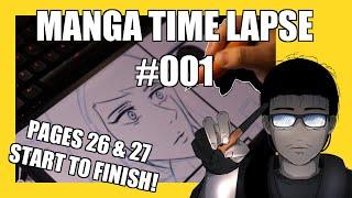 Manga Draw Along! #001 | Chapter 1 Pages 26 and 27