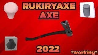 How To Get The RUKIRYAXE AXE In Lumber Tycoon 2 (2022)