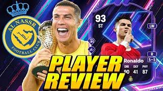 GOAT!  93 FLASHBACK RONALDO PLAYER REVIEW! FLASHBACK RONALDO PLAYER REVIEW! 93 RONALDO SBC REVIEW