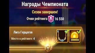 Хроники Хаоса. Мобильная. #828. Глобальный Чемпионат. Итоги 20 сезона (сентябрь 2023г.)