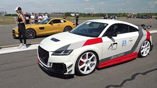 Audi TT RS 40 Years Of Quattro Aulitzky Tuning (500HP) vs GAD Motors Mercedes-AMG GTS (900HP)