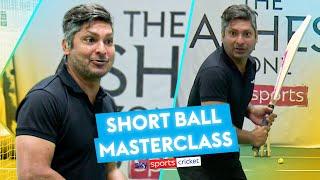 How to deal with a short ball!  | Batting drills with Kumar Sangakkara & Mark Butcher