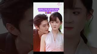 Whispers of love on the shoulders of dusk#zhaiyiying #wangyilei #dramachina #couple #chemistry #feed