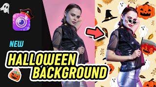 Halloween Backgrounds | Photo Editing Tutorial | YouCam Perfect #Shorts