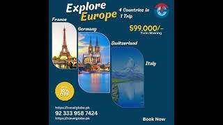 Enjoy & Explore France, Germany, Switzerland & Italy with The Travel Globe