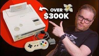 استعراض CNET An old combo Nintendo-PlayStation just sold for OVER $300,000