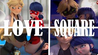 The Love Square Analysis | Miraculous Ladybug