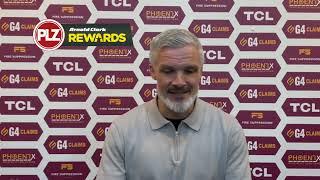 FULL Jim Goodwin press conference after defeat to Motherwell