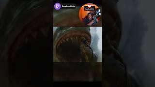 THE WORLD'S BIGGEST SHARK!! #shorts #shark #meg2 #trailerreaction #sealife #moviereview #reelrejects