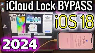 iCloud Unlock iOS 18 BYPASS iPhone Locked To Owner 2024