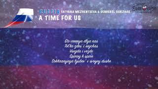 Tatyana Mezhentseva & Denberel Oorzhak - A time for us (Russia) JESC 2019