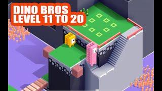 Fancade Dino Bros Level 11,12,13,14,15,16,17,18,19,20 || Puzzle Game Free || 2021