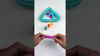 Creation MINI Crunchy POP-ASMR #diy #oddasmr #naturalcolor  #satisfyingvideos #relaxing #insideout