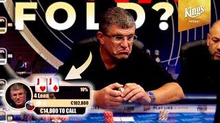  Folding Jacks pre-flop?! Leon Shows You How To Save €100k in High Stakes Cash Game