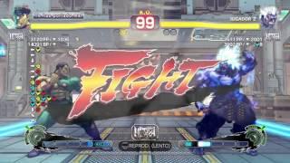 ULTRA SF 4 HD   esojsiul Bison VS Posseidonn Oni