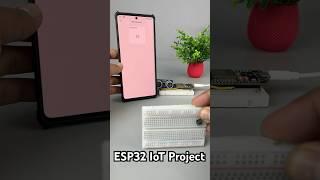 ESP32 IoT Project- With HCSR04 #esp32 #arduino #iot