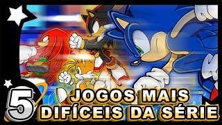 OS 5 JOGOS MAIS DESAFIADORES DO SONIC! | DUVIDO PLATINAR O SEGUNDO LUGAR