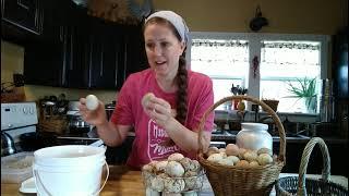 Water Glassed Eggs Review ~ My Experience Preserving Eggs with Lime