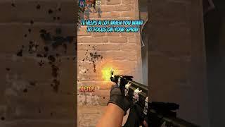 REMOVE VIEW MODEL RECOIL #csgo #shorts