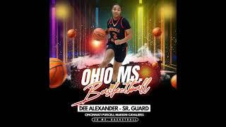Dee Alexander Selected Ohio Ms Basketball For 3rd Straight Year