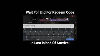 Free Redeem Code For Last Island Of Survival #lios #ldrs #gaming #lastdayrules #epifull