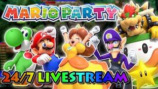 Mario Party 4, 5, 6, 7, 8 All Boards and Minigames! - 24/7 Livestream - Nintendo GameCube & Wii