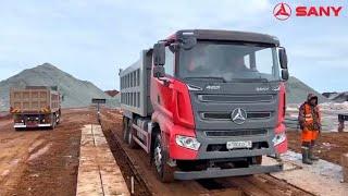 Шоссейные самосвалы SANY колесной формулой 6x4