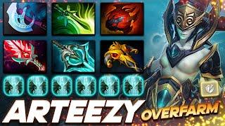 Arteezy Naga Siren Overfarm - Dota 2 Pro Gameplay [Watch & Learn]