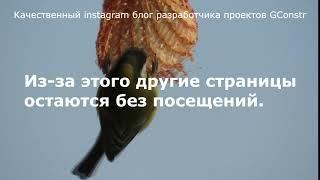 Качественный instagram блог разработчика проектов GConstr