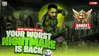 Ultimate Royale Rank 1 | Scope Nai Kholda Pain Nuuu..... | Pubg Mobile | HOW BRAND LIVE