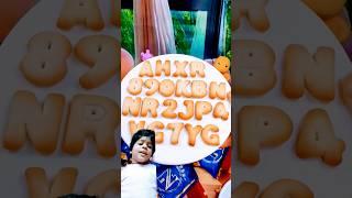 Abc biscuit #chocolate #babycookies #candy #food #sweet #yummy #toys #shorts #trend