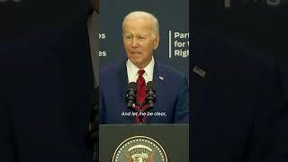 Joe Biden touts his 'pro-union' administration amid strikes #Shorts
