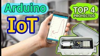 TOP 4 proyectos ARDUINO útiles y conectados a Internet.