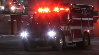 Somerville, MA Fire Department Rescue 2 & K-12 Responding